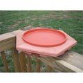 Songbird Essentials Cedar Heated Deck BirdBath SE501